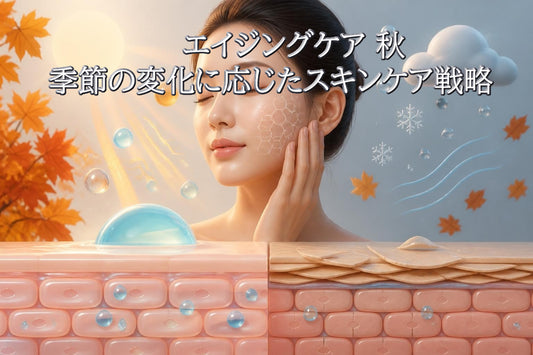 エイジングケア 秋|季節の変化に応じた本格スキンケア戦略