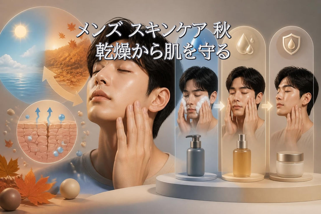 メンズ スキンケア 秋|乾燥から肌を守る2026年最新ガイド