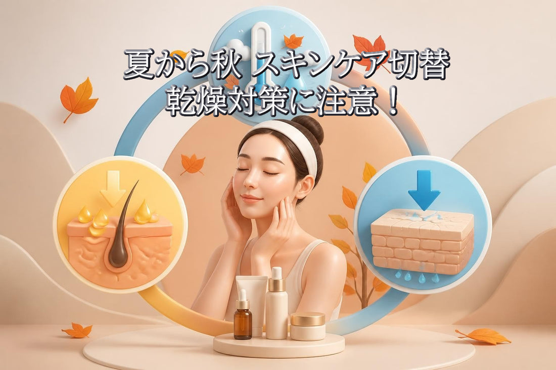 秋のスキンケア切り替えで乾燥対策を万全に｜季節変化に対応する実践ガイド