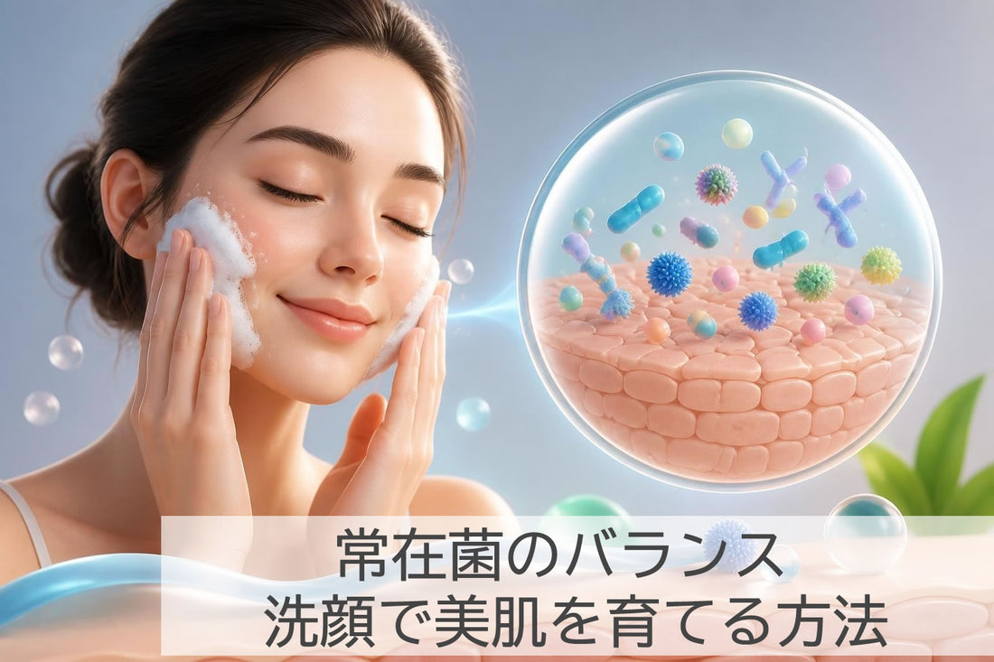 肌 常在菌 バランス 洗顔で美肌を育てる方法【2026年最新版】