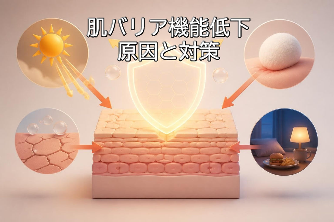 肌バリア機能低下の原因と対策方法｜2026年版