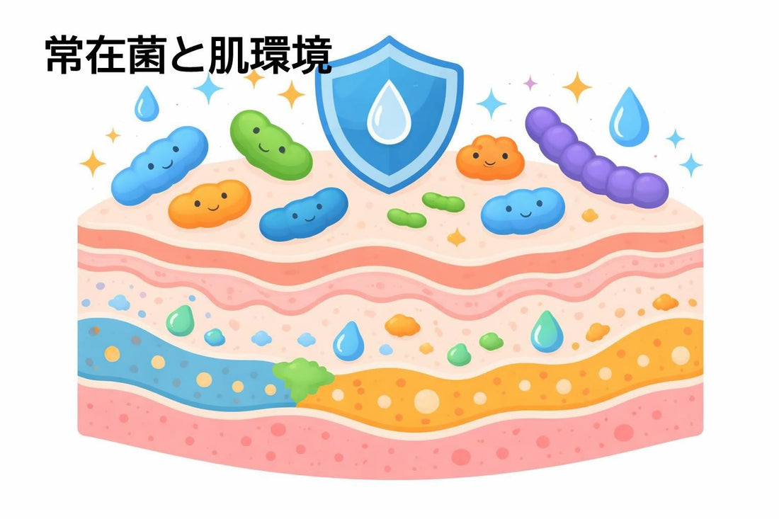 常在菌と肌環境:素肌力を高めるバランスケアの科学