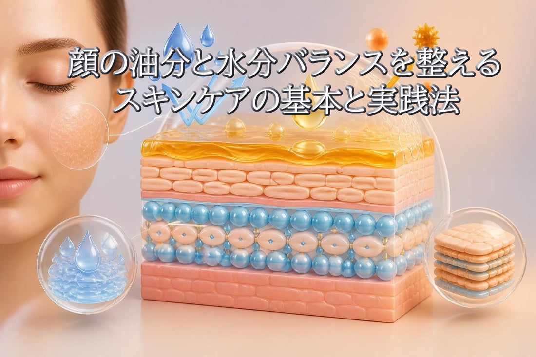 顔の油分と水分バランスを整えるスキンケアの基本と実践法