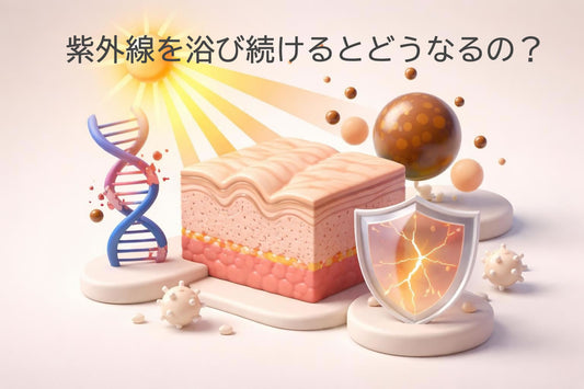 紫外線を浴び続けるとどうなるの？肌への影響と対策ガイド
