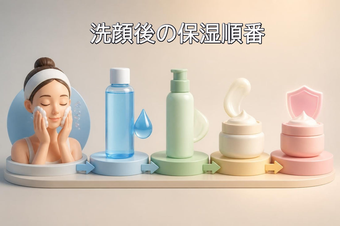 洗顔後の保湿順番を正しく理解し、うるおい肌へ導く方法