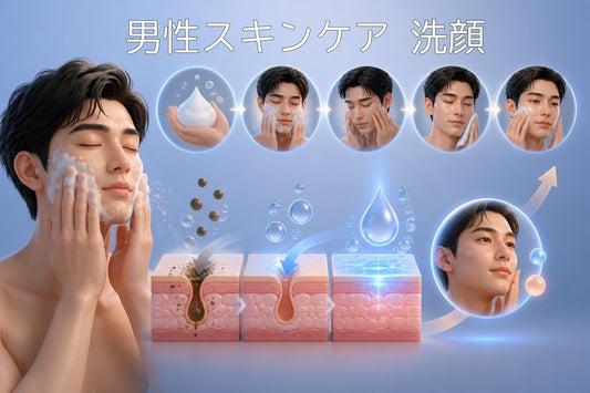 男性 スキンケア 洗顔 入門｜正しい洗顔で肌を変える完全ガイド