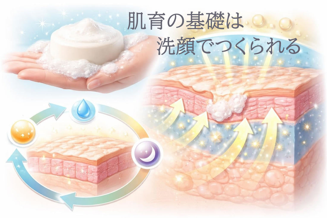 肌育 洗顔石鹸で始める健康的な肌づくり 完全ガイド